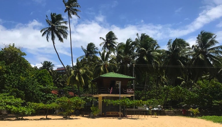 Unuwatuna y playas del sur de Sri Lanka
