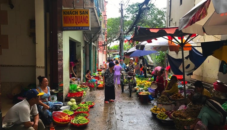 Mercat local a Ho Chi Minh City